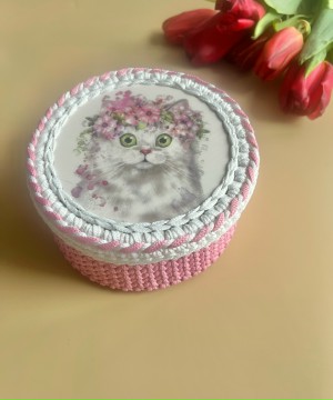 Шкатулка «Котик»